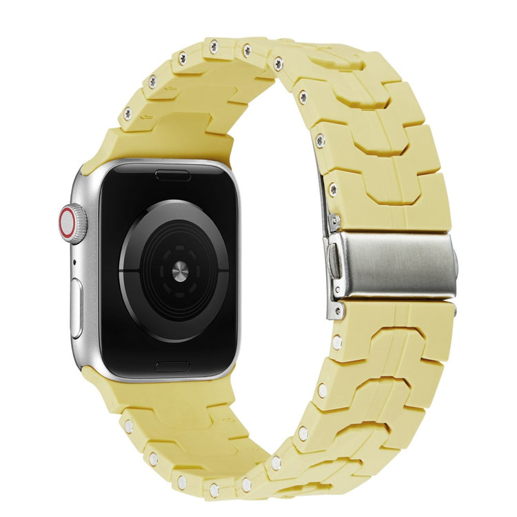 Super Agreeable Apple Smartwatch Silicone Universel Strap - Yellow#serie_1