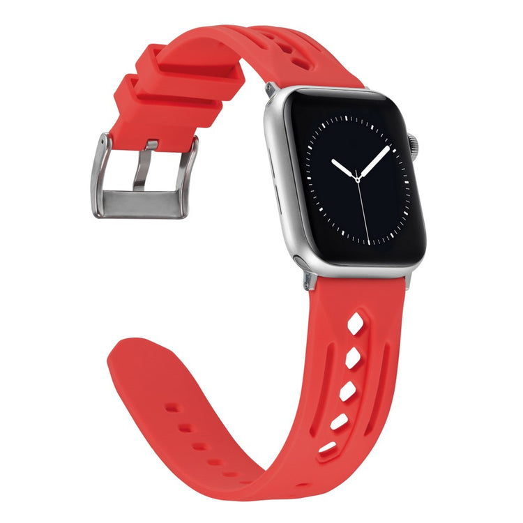 Durable Apple Smartwatch Silicone Universel Strap - Red#serie_11