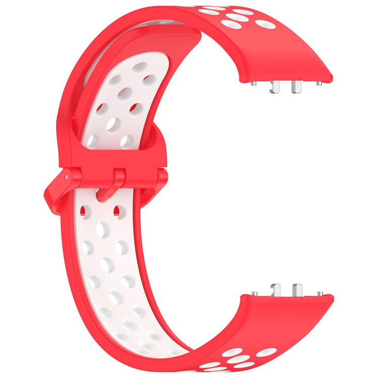 Super Stylish Samsung Galaxy Fit 3 Silicone Strap - Red#serie_12