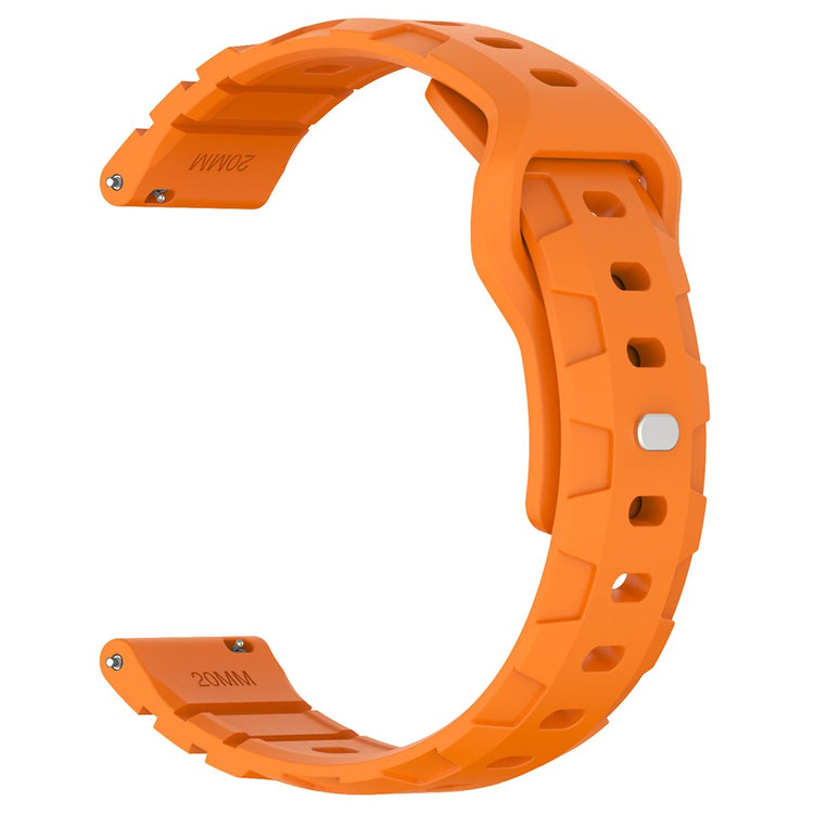 Huawei Watch GT 3 42mm / GT 3 Pro 43mm Silicone Band 20mm Armour Watch Strap Replacement - Orange#serie_3