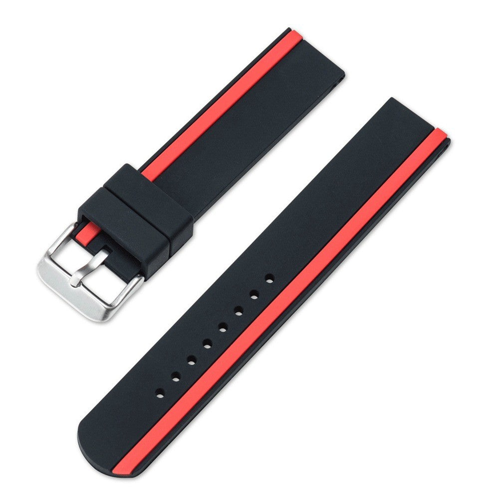 Super Good Smartwatch Silicone Universel Strap - Red#serie_4