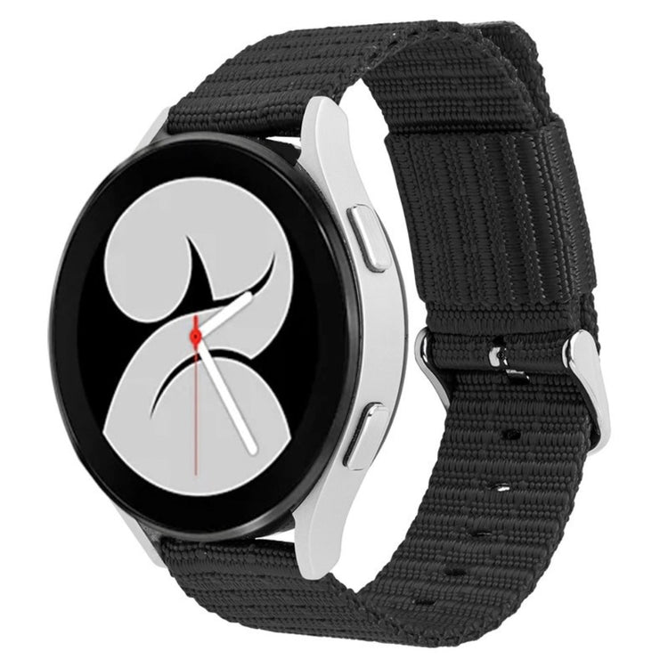 Absolutely Stylish Smartwatch Nylon Universel Strap - Black#serie_1