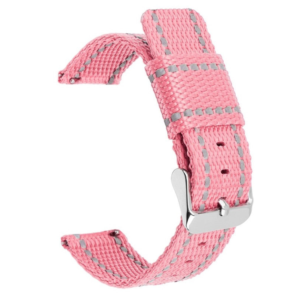 Absolutely Stylish Smartwatch Nylon Universel Strap - Pink#serie_19