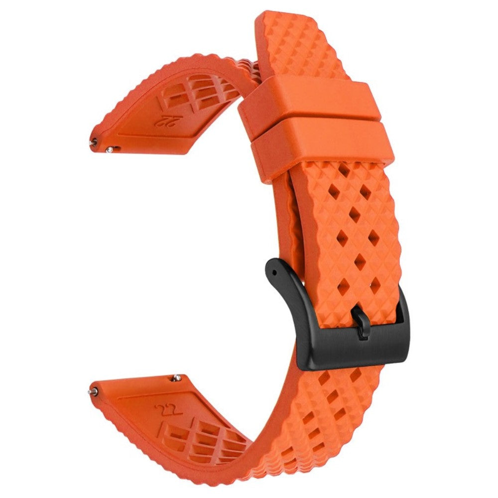 Brilliant Smartwatch Silicone Universel Strap - Orange#serie_13