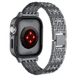 Apple Smartwatch Metalli Ja Strassit Yleinen Ranneke