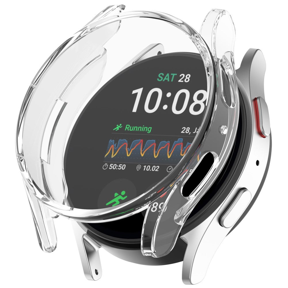 Samsung Galaxy Watch7 40mm Clear Watch Case Half Wrap Flexible Watch Cover Protector#serie_1