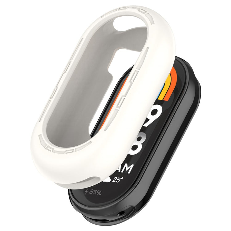 Xiaomi Mi Band 9 / 9 NFC Silicone Watch Case Anti-collision Protection Frame - Official White#serie_3