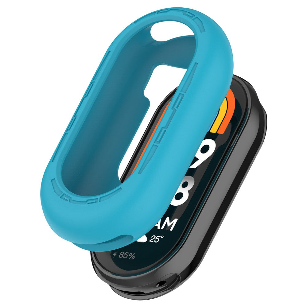 Xiaomi Mi Band 9 / 9 NFC Silicone Watch Case Anti-collision Protection Frame - Sky Blue#serie_12