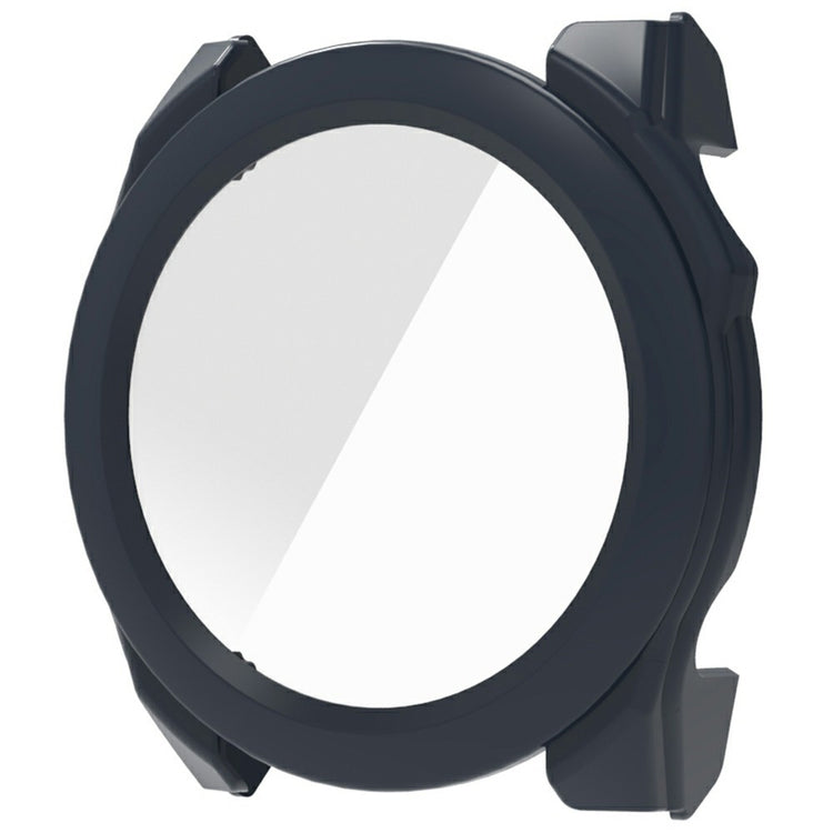 Garmin Fenix 8 47mm AMOLED Hard Bump Resistant Watch Case with Tempered Glass Screen Film - Dark Blue#serie_4