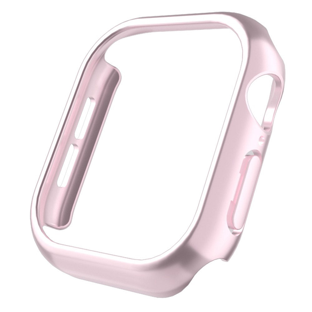 Apple Watch Series 10 46mm Case Matte Hollow Hard Bump Resistant Watch Protective Cover - S9 New Pink#serie_2