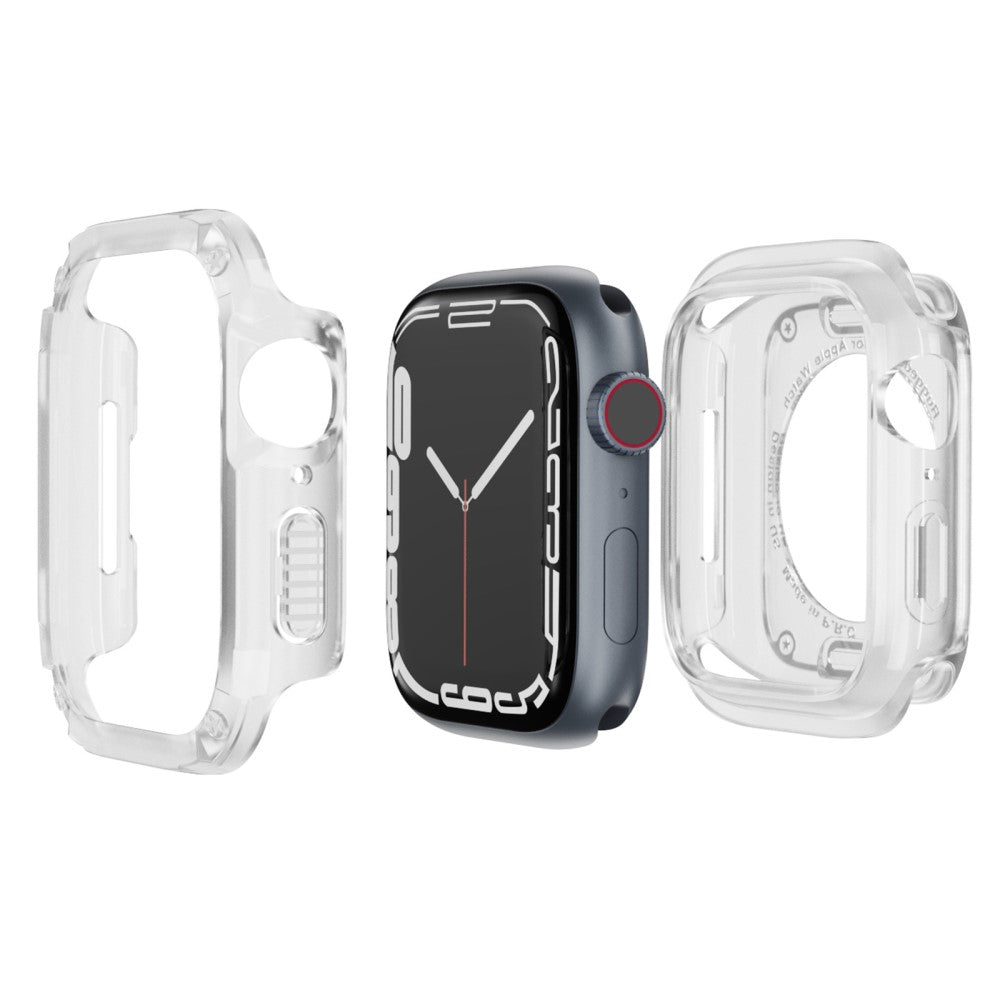 Watch Case Set Apple Watch Series 10 42mm Hard Bump Resistant and Flexible Watch Frame Cover Combo - Transparent#serie_4