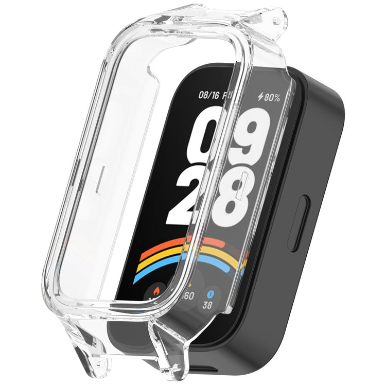 Xiaomi Smart Band 9 Active / Redmi Band 3 Watch Case Semi-Enclosed Hollow Bump Resistant Cover - Transparent#serie_6