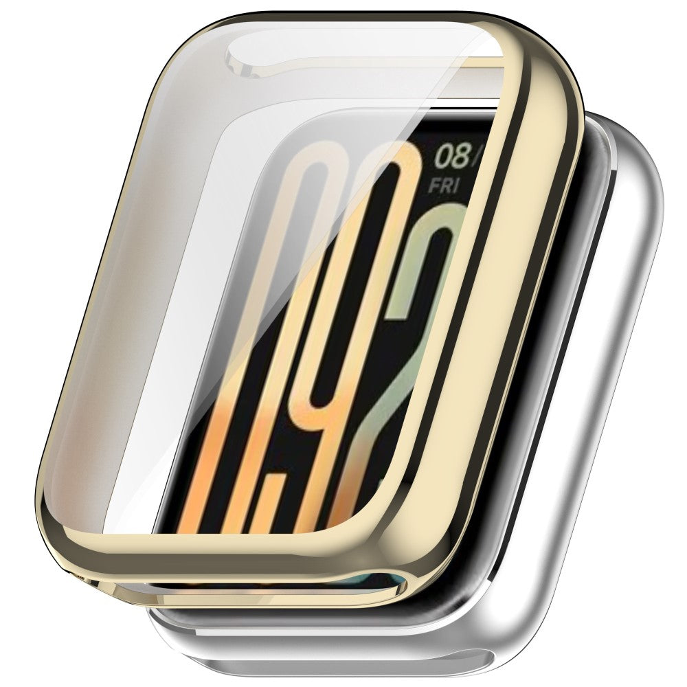Xiaomi Smart Band 9 Pro Watch Case All-Around Flexible Electroplating Protective Cover - Light Gold#serie_2