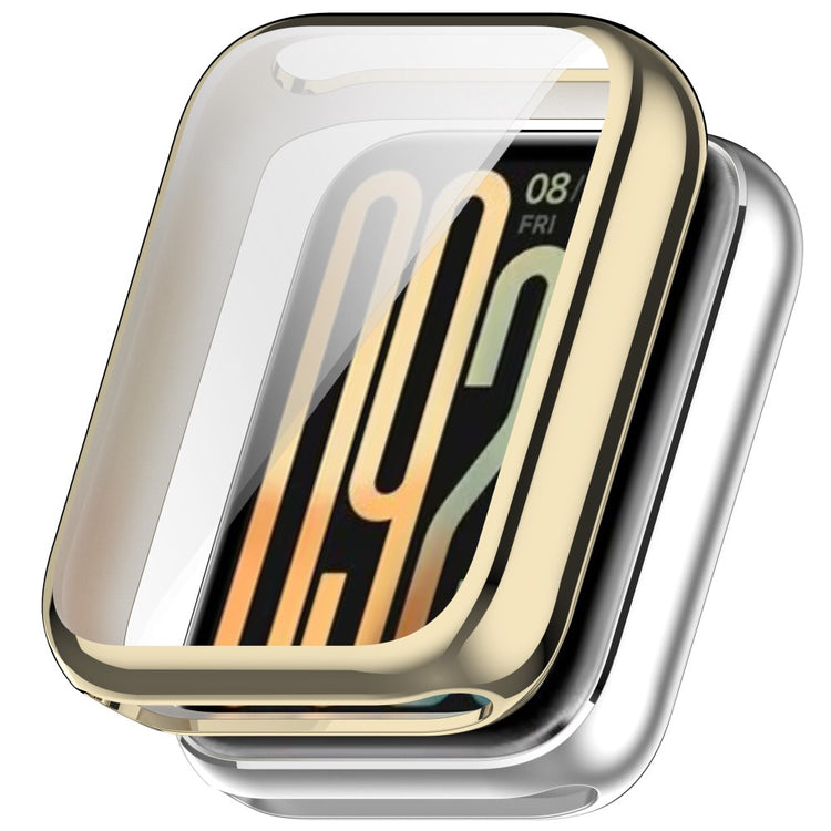 Xiaomi Smart Band 9 Pro Watch Case All-Around Flexible Electroplating Protective Cover - Light Gold#serie_2