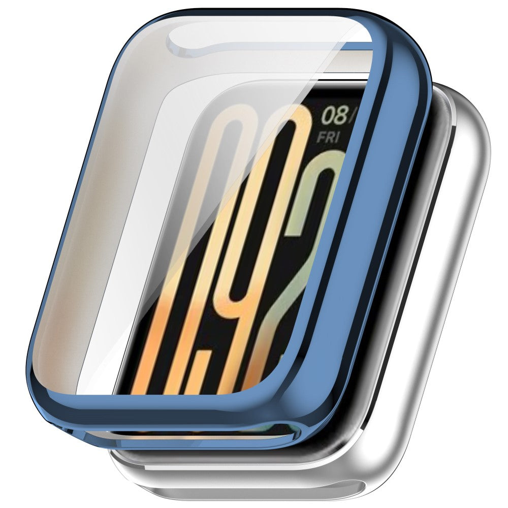 Xiaomi Smart Band 9 Pro Watch Case All-Around Flexible Electroplating Protective Cover - Blue#serie_4