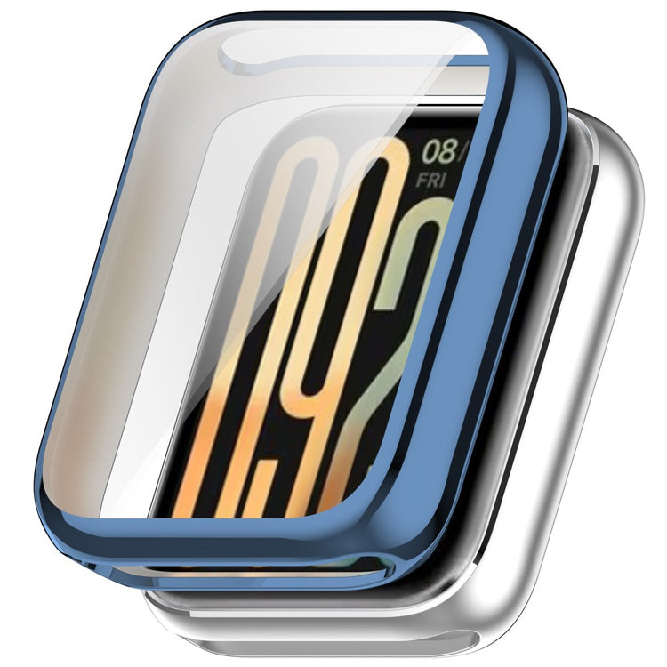 Xiaomi Smart Band 9 Pro Watch Case All-Around Flexible Electroplating Protective Cover - Blue#serie_4