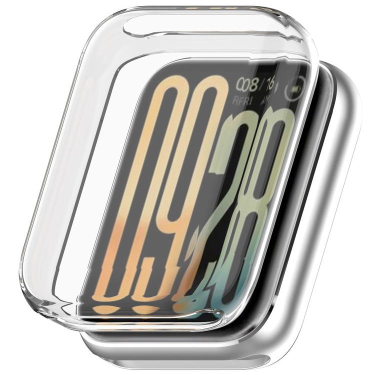 Xiaomi Smart Band 9 Pro Watch Case All-Around Flexible Electroplating Protective Cover - Transparent#serie_8