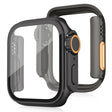 Joustava Apple Watch Series 10 42mm / Apple Watch Series 1-3 42mm Yleinen Suojakuori kanssa Suojakalvo sisään Lasi ja Silikoni