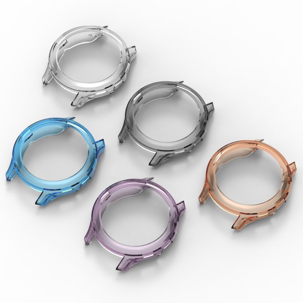 Gennemsigtig Silikone Bumper passer til Garmin Venu 3 - Lilla#serie_5