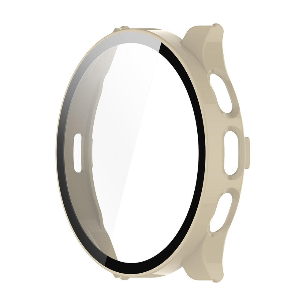 Alle Tiders Cover med Skærmbeskytter i Glas passer til Garmin Venu 3S - Hvid#serie_6