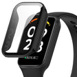 Ehdottoman Tyylikäs Xiaomi Smart Band 8 Active / Xiaomi Redmi Band 2 Yleinen Suojakuori kanssa Suojakalvo sisään Silikoni ja Lasi