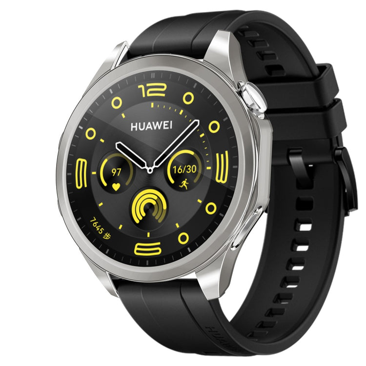 Meget Fint Silikone Cover passer til Huawei Watch GT 4 46mm - Sølv#serie_1