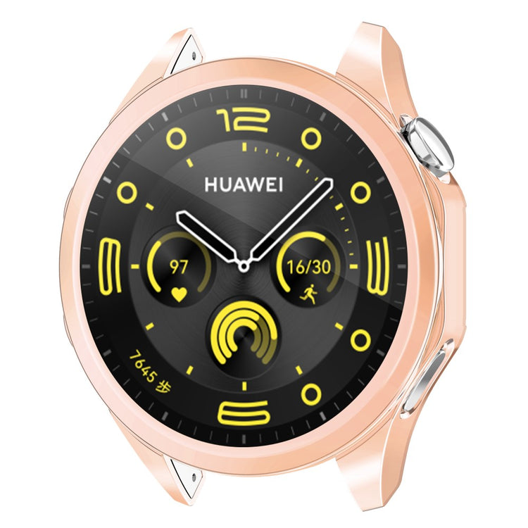 Meget Fint Silikone Cover passer til Huawei Watch GT 4 46mm - Pink#serie_4