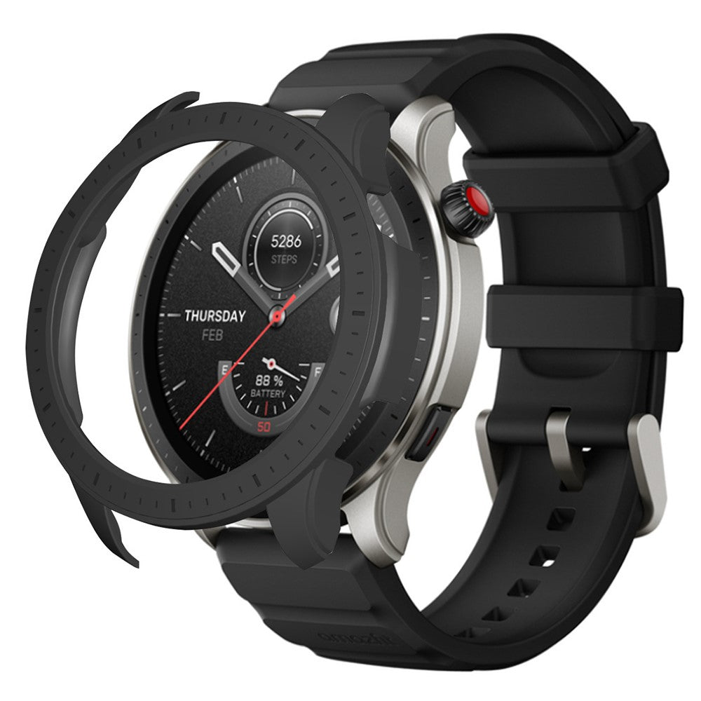 Beskyttende Silikone Bumper passer til Amazfit GTR 4 - Sort#serie_6