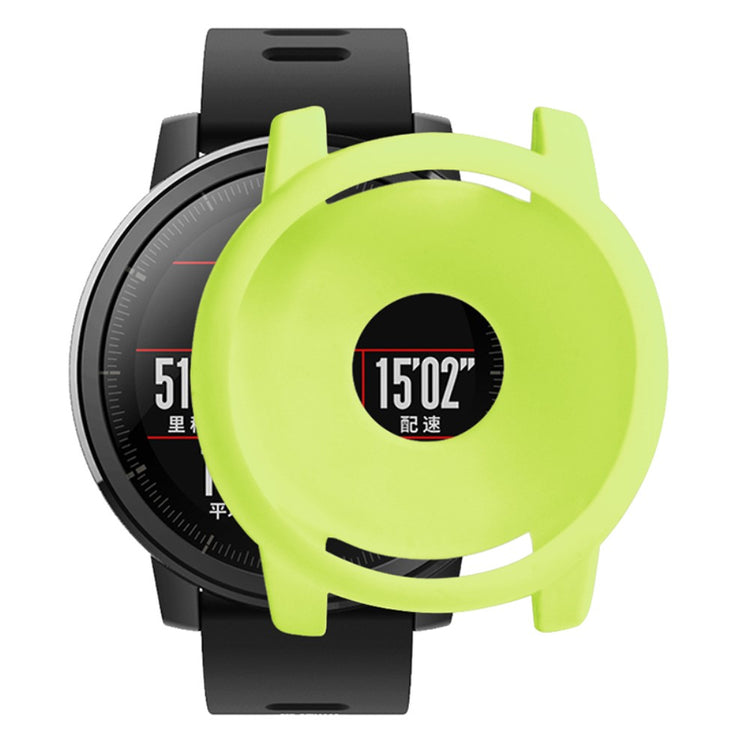 Beskyttende Silikone Bumper passer til Amazfit Stratos 2 \ 2s - Grøn#serie_9