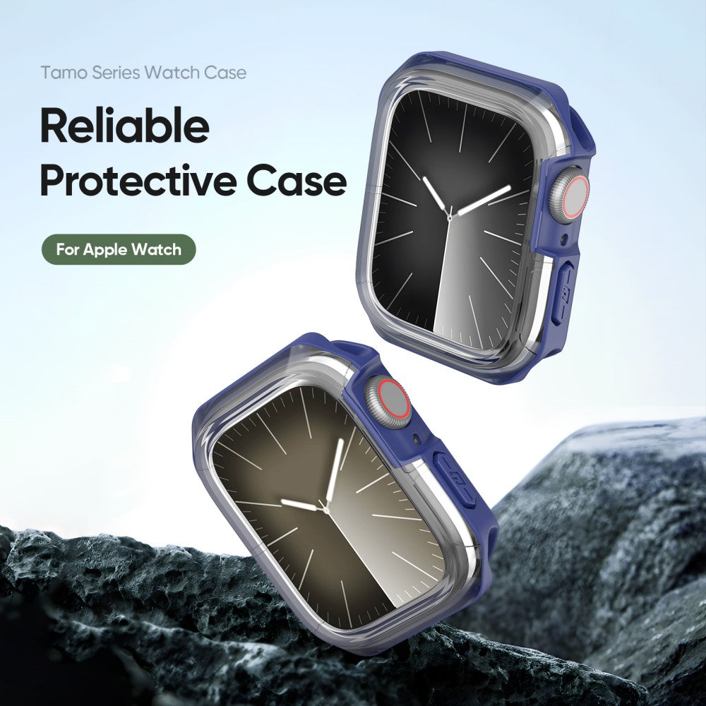 Rigtigt Fint Silikone Cover passer til Apple Smartwatch - Blå#serie_3