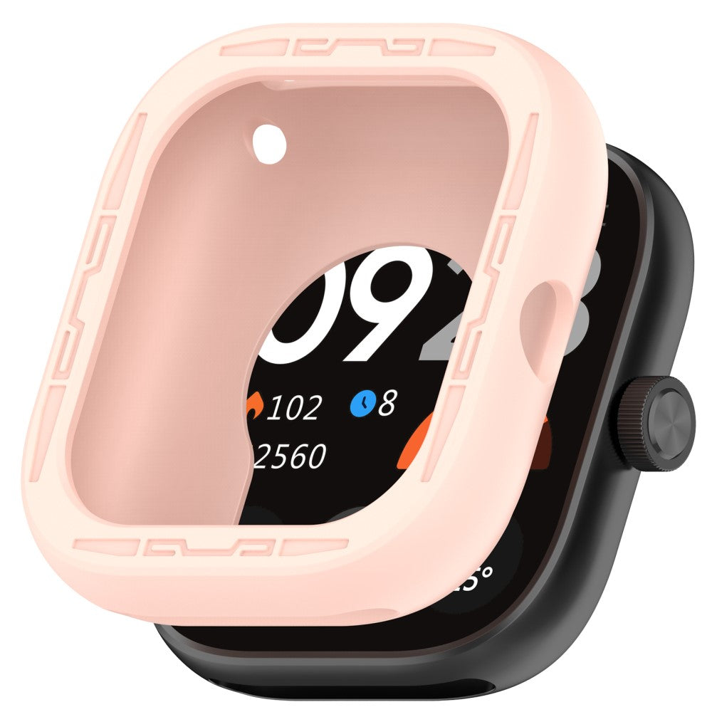 Beskyttende Silikone Cover passer til Xiaomi Redmi Watch 4 - Pink#serie_7