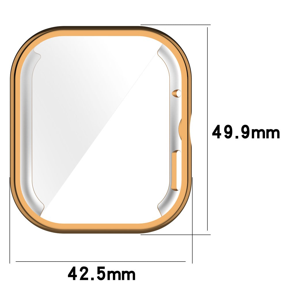 Meget Fint Silikone Cover passer til Xiaomi Redmi Watch 4 - Gennemsigtig#serie_044