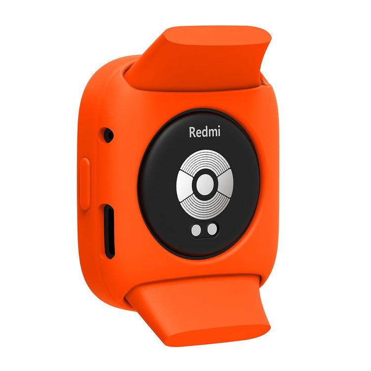 Rigtigt Fint Silikone Cover passer til Xiaomi Redmi Watch 3 - Orange#serie_5