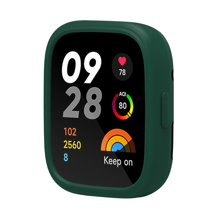 Rigtigt Fint Silikone Cover passer til Xiaomi Redmi Watch 3 - Grøn#serie_7