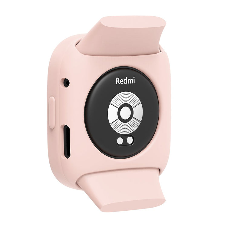 Rigtigt Fint Silikone Cover passer til Xiaomi Redmi Watch 3 - Pink#serie_8