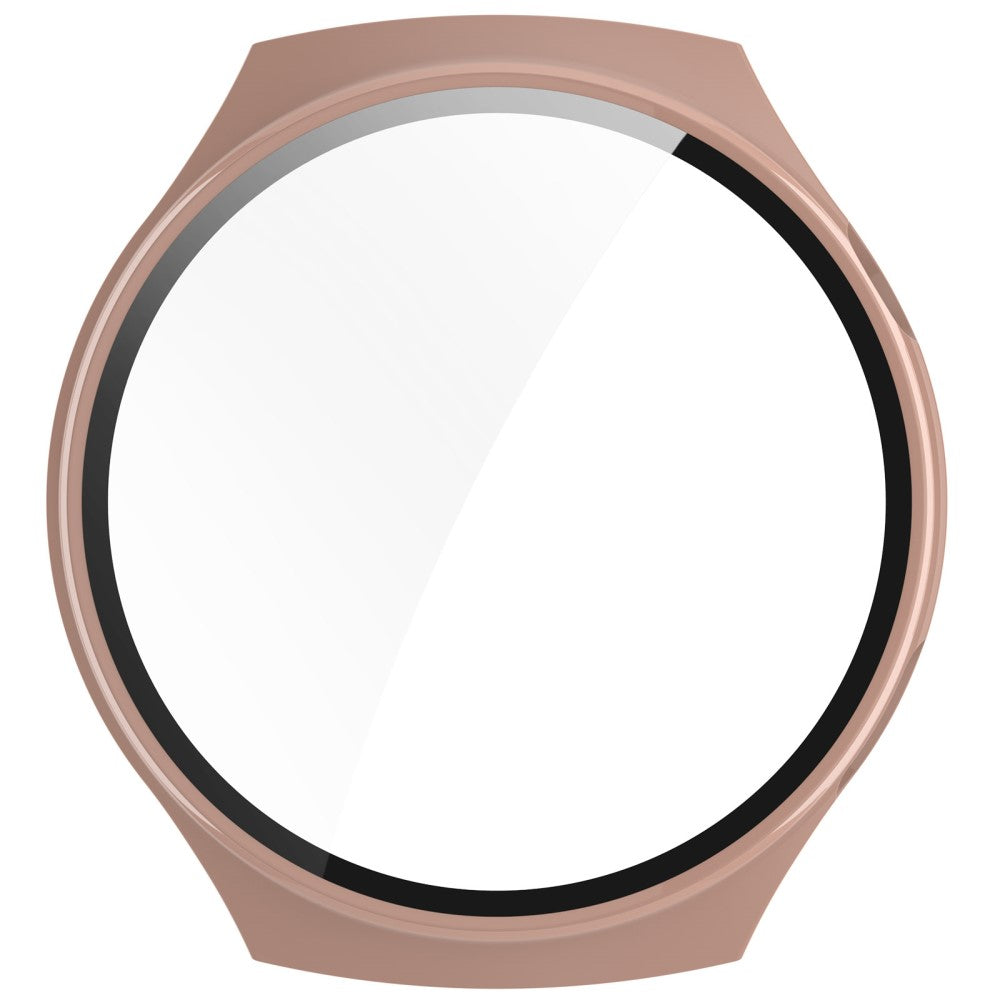 Absolutely Fashionable Huawei Watch 4 Pro Cover with Screen Protector in Glass - Pink#serie_6