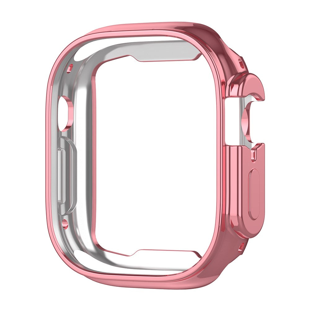 Apple Watch Ultra / Apple Watch Ultra 2 Flexible Silicone Universel Bumper - Pink#serie_3