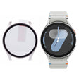 Joustava Samsung Galaxy Watch 7 40mm Suojakuori kanssa Suojakalvo sisään Lasi ja Silikoni