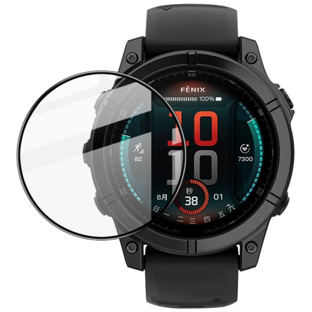 IMAK Garmin Fenix E 47mm Screen Protector Anti-Scratch PMMA Watch Film#serie_1