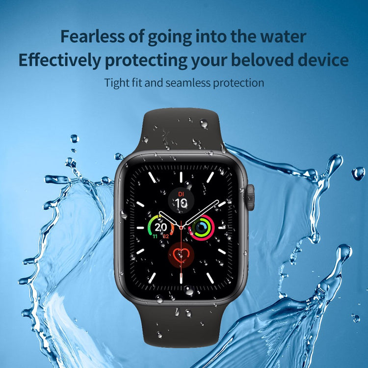 Rigtigt Smuk Silikone Universal Rem passer til Apple Smartwatch - Gennemsigtig#serie_789
