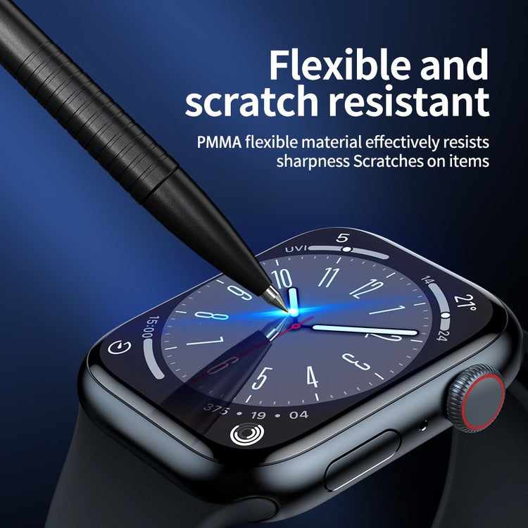 Rigtigt Smuk Silikone Universal Rem passer til Apple Smartwatch - Gennemsigtig#serie_789