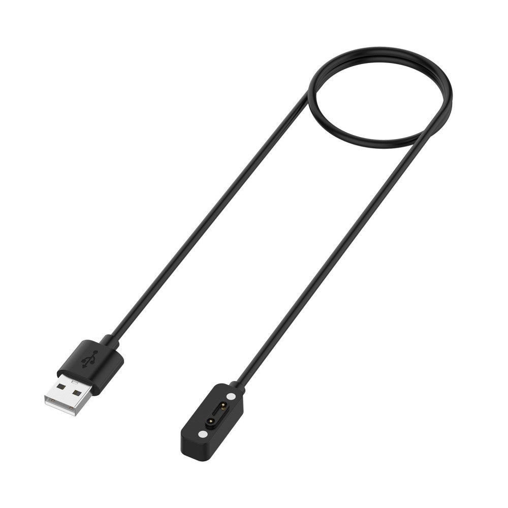 100cm Magnetisk USB Opladningskabel passer til Xplora X6 Play - Sort#serie_2