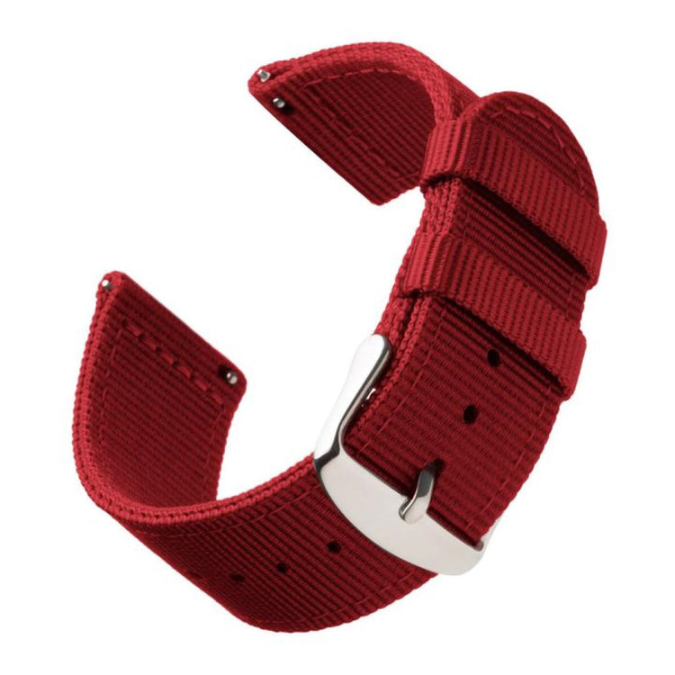 Helt vildt sejt LG Watch W7 Nylon Rem - Rød#serie_d025
