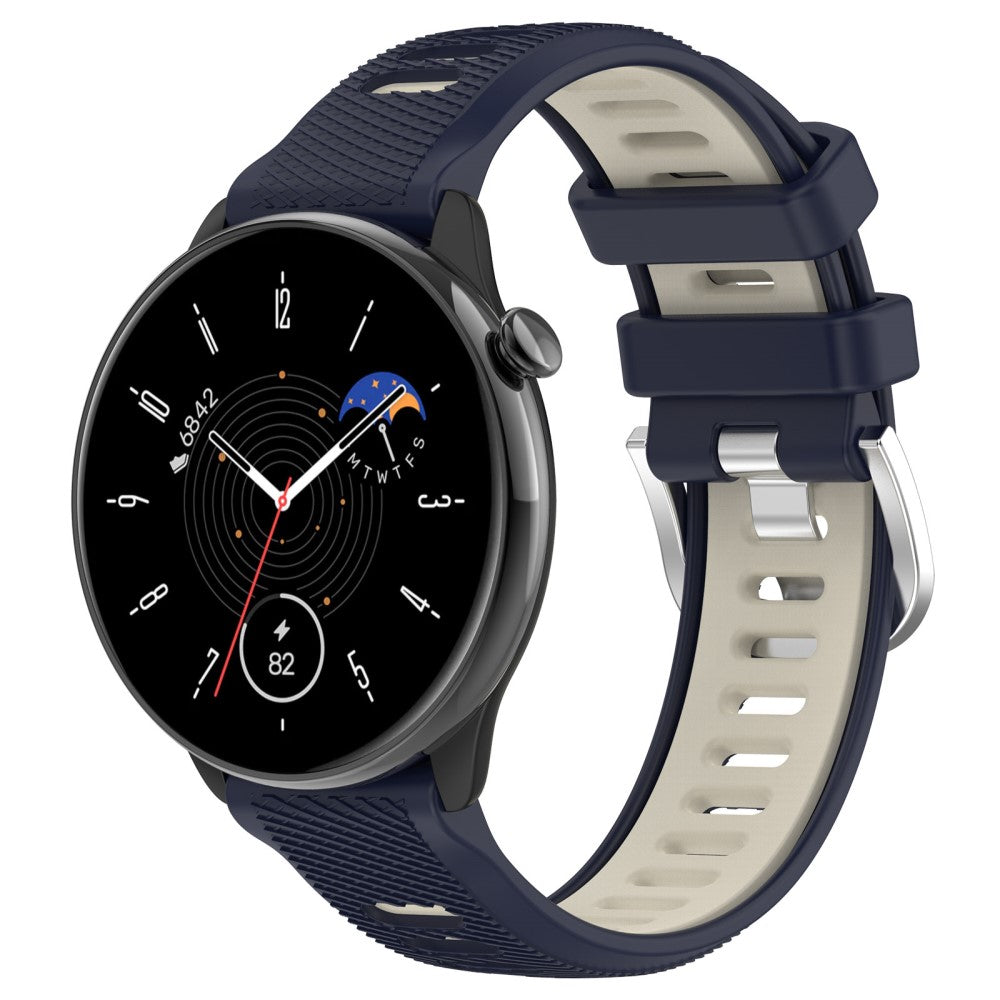 Mega Fint Silikone Universal Rem passer til Smartwatch - Blå#serie_10