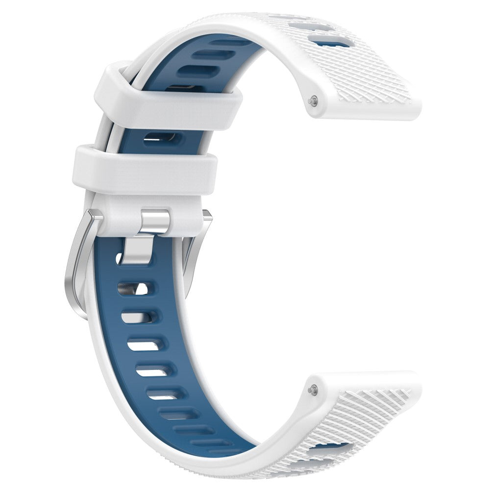 Mega Fint Silikone Universal Rem passer til Smartwatch - Hvid#serie_3