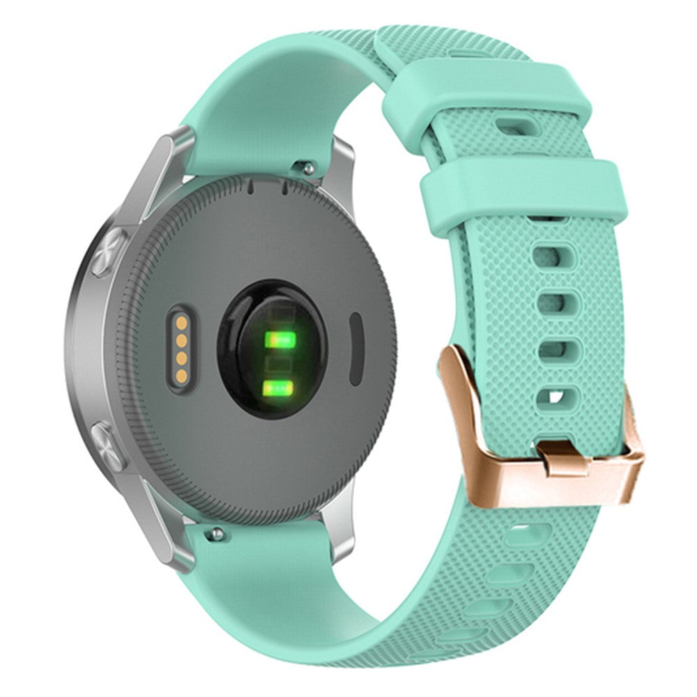 Rigtigt Slidstærk Silikone Universal Rem passer til Smartwatch - Grøn#serie_9