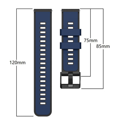 Holdbart Silikone Universal Rem passer til Smartwatch - Orange#serie_3