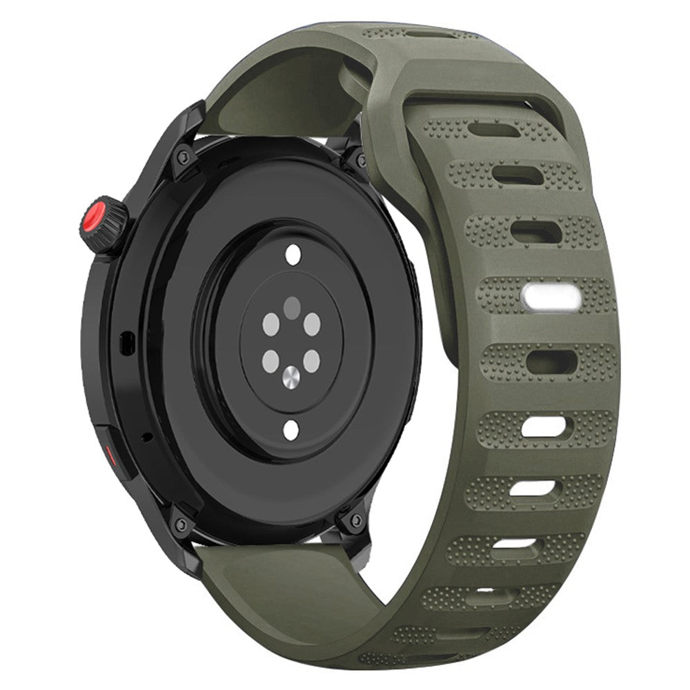 22mm Universal dot texture style strap - Grey Green#serie_7