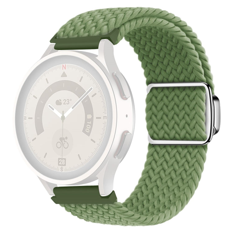 Vildt Godt Metal Og Nylon Universal Rem passer til Smartwatch - Grøn#serie_10