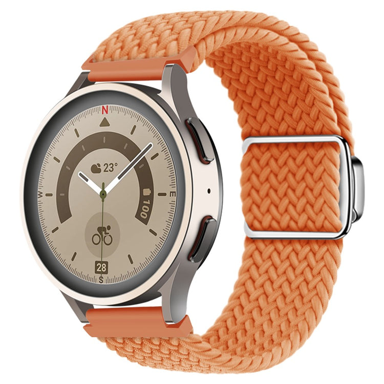 Vildt Godt Metal Og Nylon Universal Rem passer til Smartwatch - Orange#serie_2